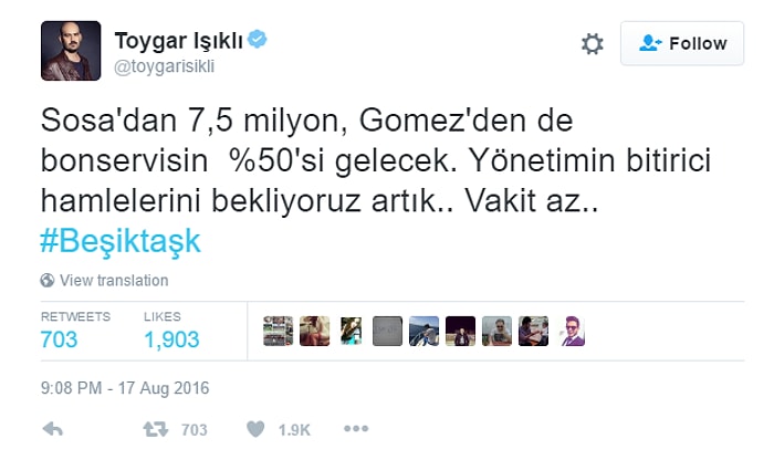 Beşiktaş Taraftarının Transfer Hasretini Gösteren 17 Paylaşım