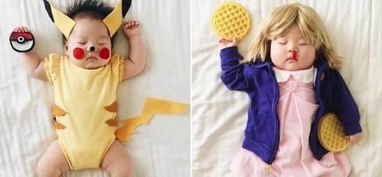Милый косплей от малышки Джоуи и ее мамы-фотографа
