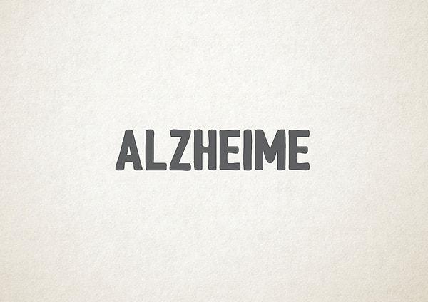 20. Alzheimer