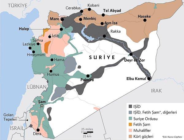 Suriye'de son durum