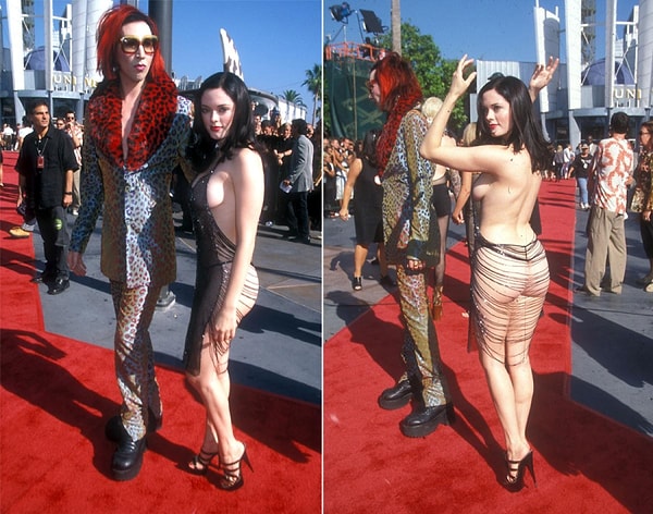 3. Marilyn Manson & Rose McGowan