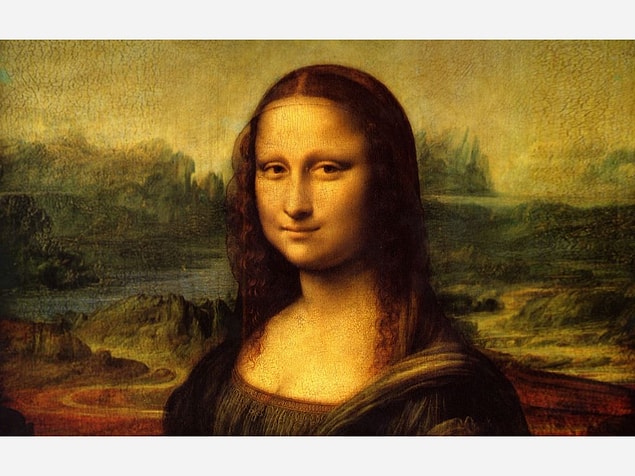 5. Da Vinci spent 12 years painting Mona Lisa’s lips, until he was able to do it just the way he wanted.