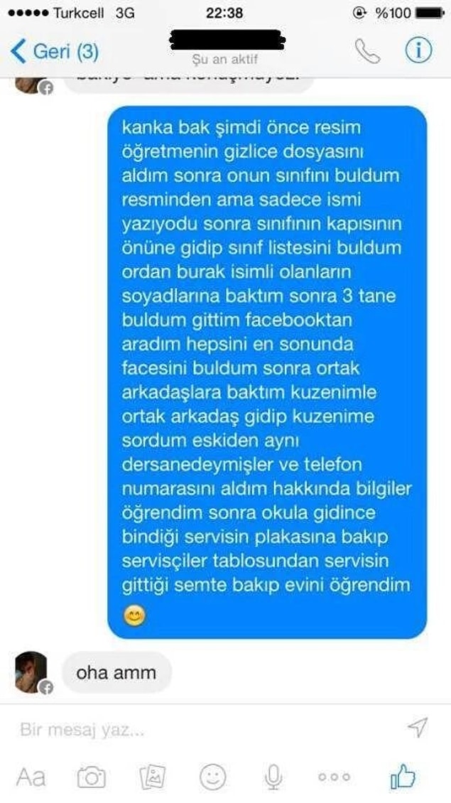 4. Cevap veren arkadaşa katılmamak elde değil