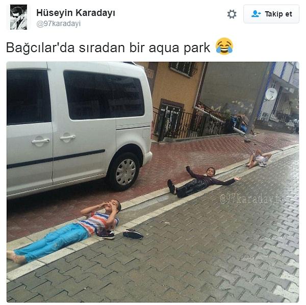 15. vee aqua parkıyla. İstanbul'un en eğlenceli en garip yeri Bağcılar😄