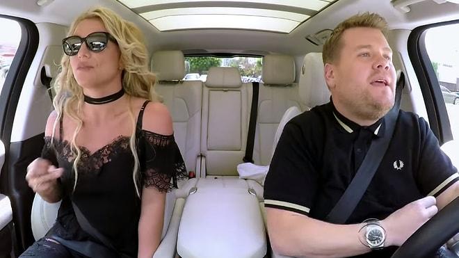 James Corden Bu Defa Britney Spears ile 'Carpool Karaoke' Yaptı