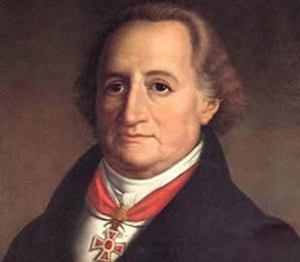 8. 1794’te yazar Friedrich von Schiller'le yaşamları boyu sürecek bir dostluk kurdu