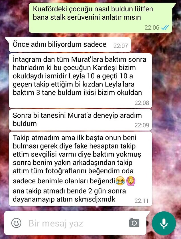 16. Peki bunlardan Murat'ın haberi olacak mı?