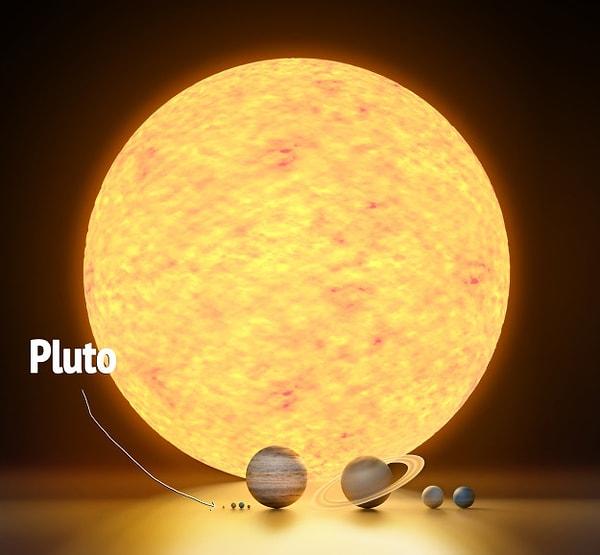 7. Konusu açılmışken, Plüton keşfedildiğinden beri Güneş'in etrafında daha bir tur atamamış.