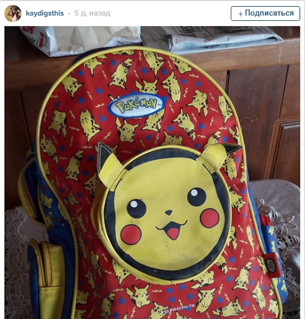 5. Рюкзак с Покемоном для фанатов Pokemon Go