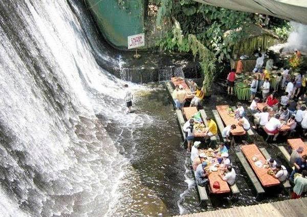 4. Labassin Şelale Restoranı, Filipinler