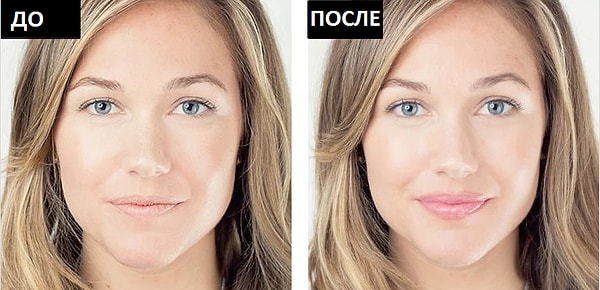 3. Полные губы