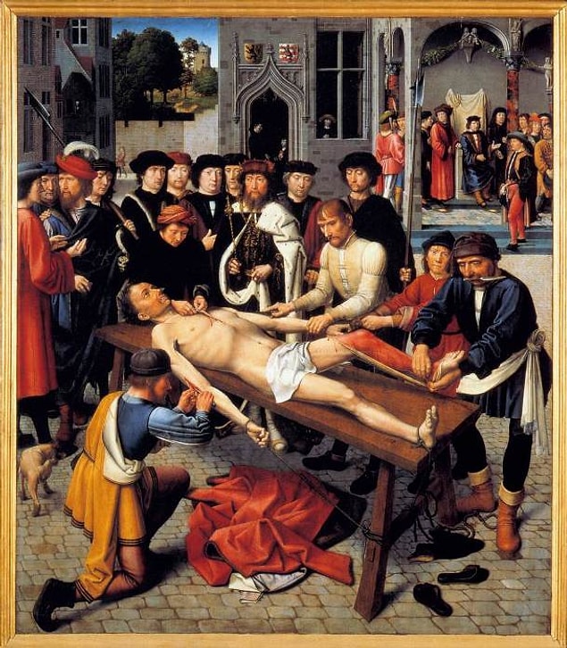 18. "The Flaying of the Corrupt Judge Sisamnes," Gerard David