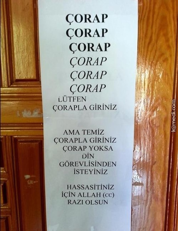 2. ÇORAP!