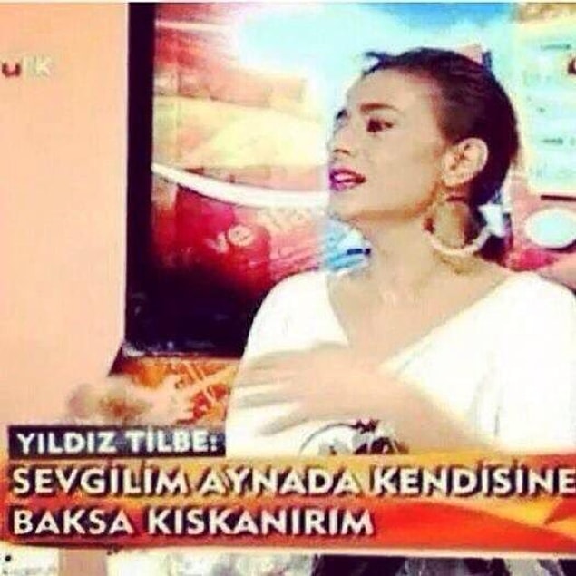 14. Yıldız Tilbe de fenaymış bu konuda he
