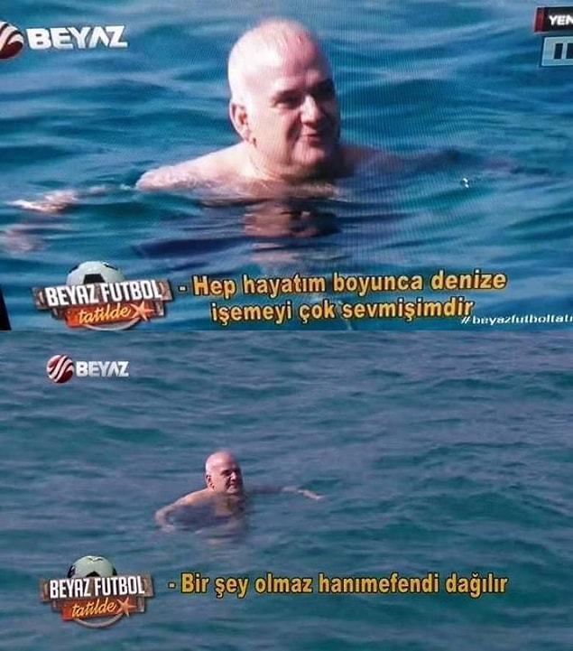 13. Dürüsttürler. Aynı zamanda tatilde bile yayın yapacak kadar işlerine aşık.