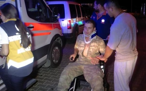 Kavgada yaralanan 10 asker, Karabük ve Safranbolu'daki hastanelere kaldırıldı