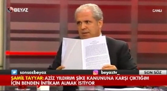 Şamil Tayyar'dan 'Aziz Yıldırım Şike Davasında FETÖ ile Pazarlık Etti' İddiası