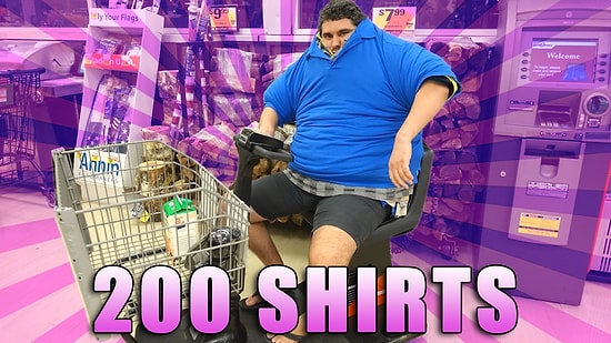 Купил я как-то 200 футболок и надел на себя все сразу