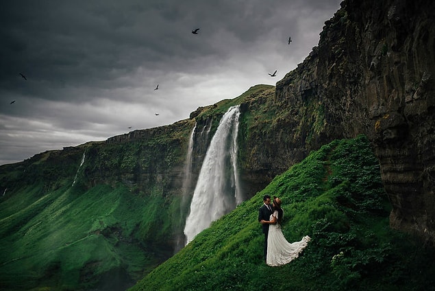 14. Seljalandsfoss, İzlanda