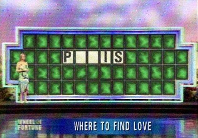 13. "Where to find love?"