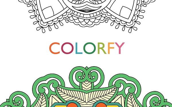 6. Colorfy-Ücretsiz Boyama Kitabı