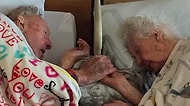 Bu Hikaye İçinizi Isıtacak! Ölmek Üzere Olan Eşini Son Saatlerinde Yalnız Bırakmayan 100 Yaşındaki Dede!