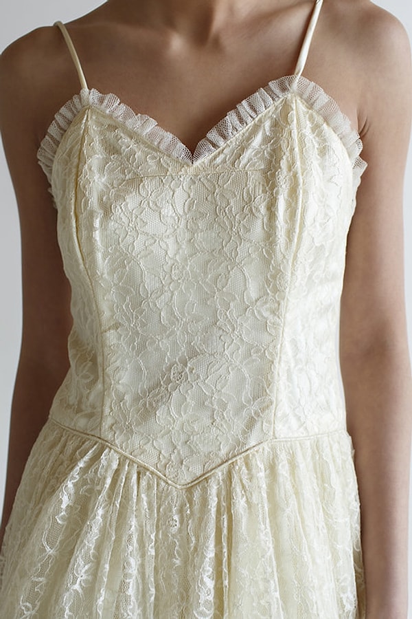 28. Винтажное платье 50-х годов длиной по щиколотку