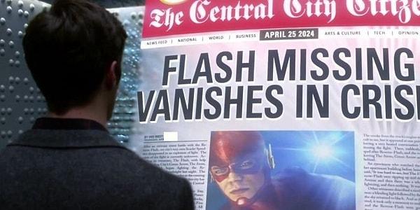 4. The Flash dizisinde Barry geleceğin gazetesinde Iris'in soyadı ne olarak görmüştü?
