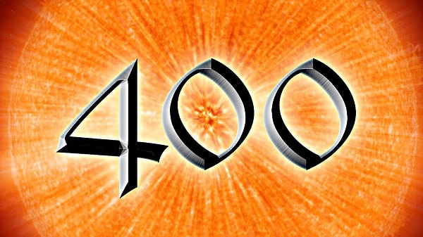 Прибавь к полученному числу 400.