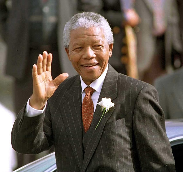 9. "No one is born hating another person because of the color of his skin, or his background, or his religion."