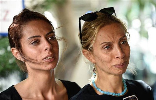 Torunu Zeynep Casalini taziyeleri kabul etti