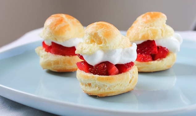 12. İkinci babalardan profiterol geliyor şimdi de!
