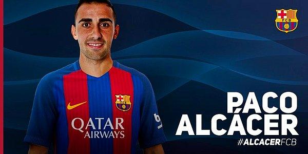 24. Paco Alcacer: 30 Milyon Euro (Valencia ➡ Barcelona)