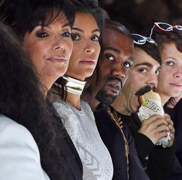 1. Kendini amatör model olarak tanımlayan "Kirby Jenner"ın Kardashian ailesine karşı bir zaafı var.