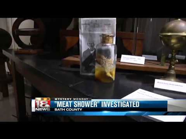 6. В 1876 году в Кентукки пошел дождь из кусочков мяса.