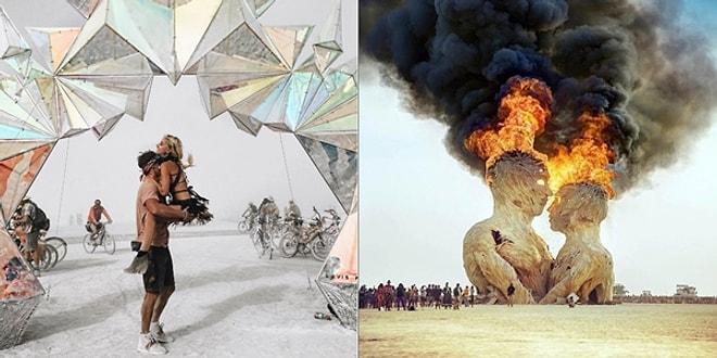 2016 Burning Man Festivali'nde Objektiflere Takılmış 34 Sıra Dışı An!