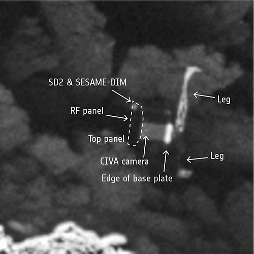 Kuyruklu Yıldızda Kaybolan Uzay Modülü Philae Bulundu