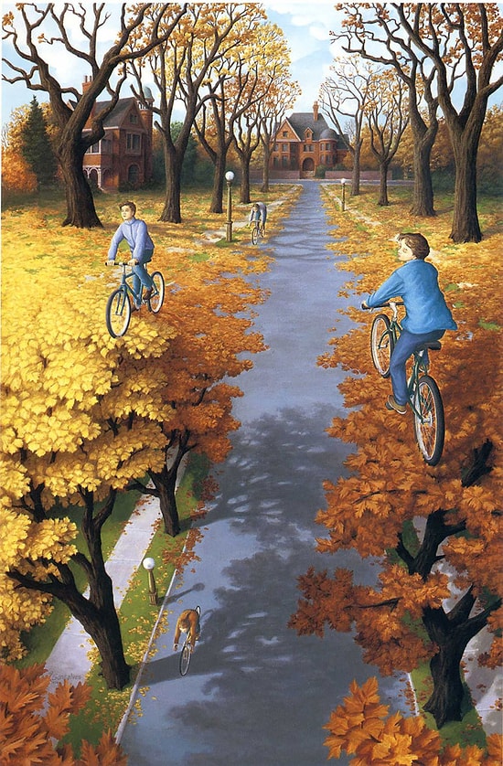 Ressam Rob Gonsalves'ten Sürrealizmin Dibine Vuran 25 Çalışma