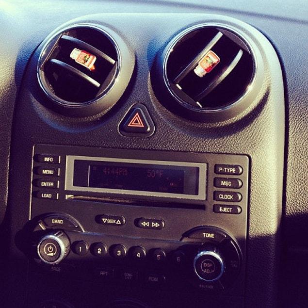 11. Be careful with your driving, the dashboard is unhappy!