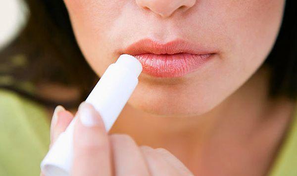 2. The lips dry so fast because there are no sweat glands around the area.
