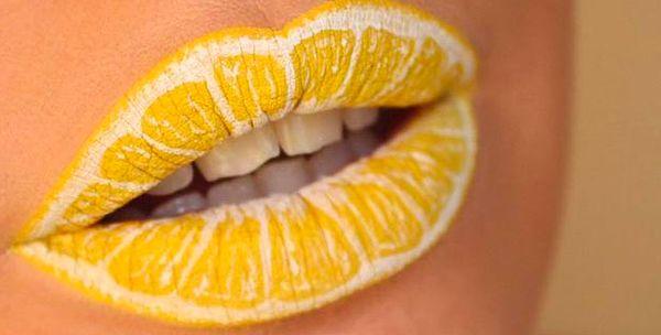 13. Lips are the only body part that is created inside the body and has extensions outside.