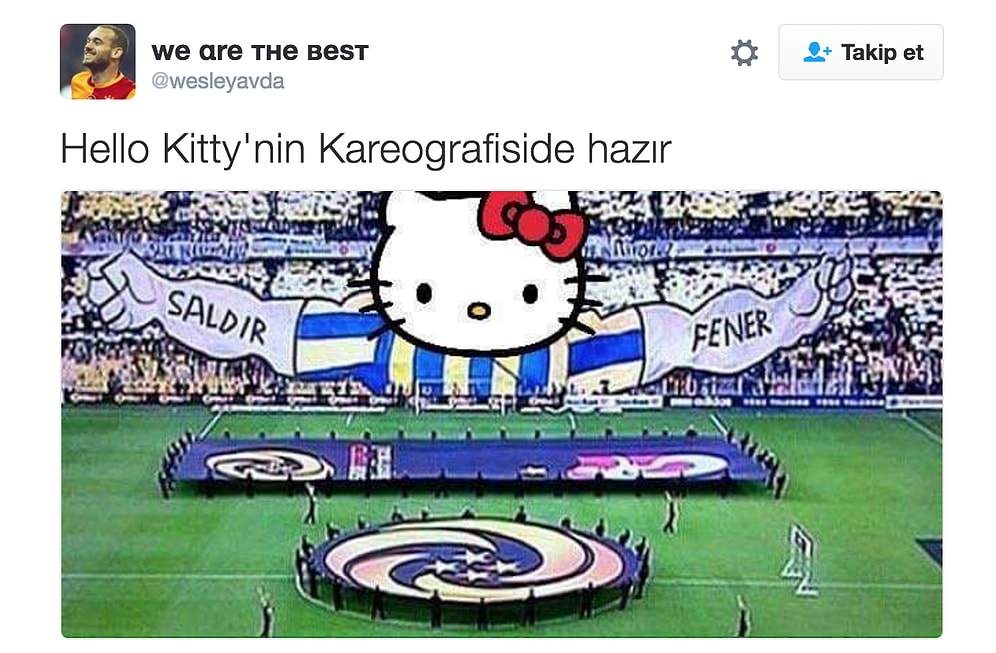 Fenerbahçe'nin Hello Kitty ile Anlaşmasından Doğan Pozisyonu Gole Çeviren 16 Mizahsever