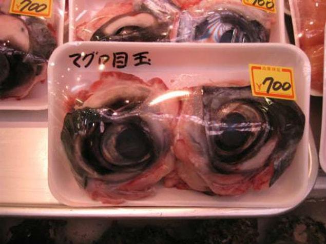 2. Eye of the tiger, just kidding. Tuna fish.