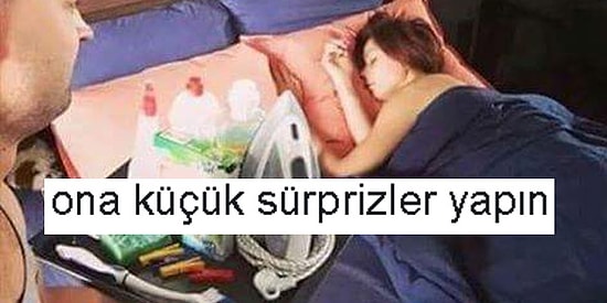 Romantik Ayılığını 'Ona Küçük Sürprizler Yapın Kalıbıyla' Harmanlayan 9 Kişi