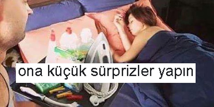 Romantik Ayılığını 'Ona Küçük Sürprizler Yapın Kalıbıyla' Harmanlayan 9 Kişi