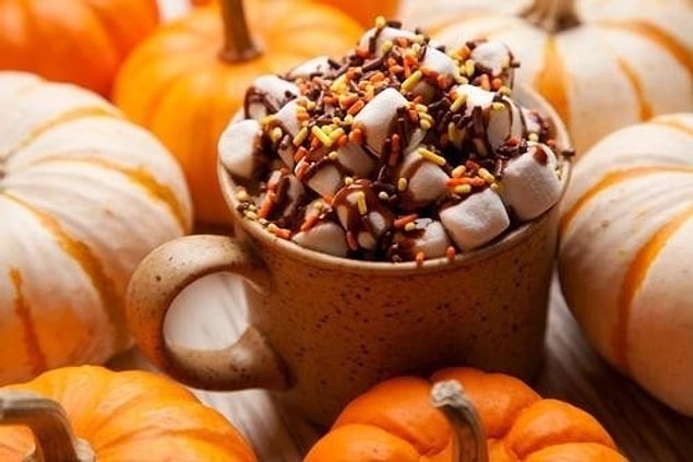 6. The sweetest way to use a pumpkin!