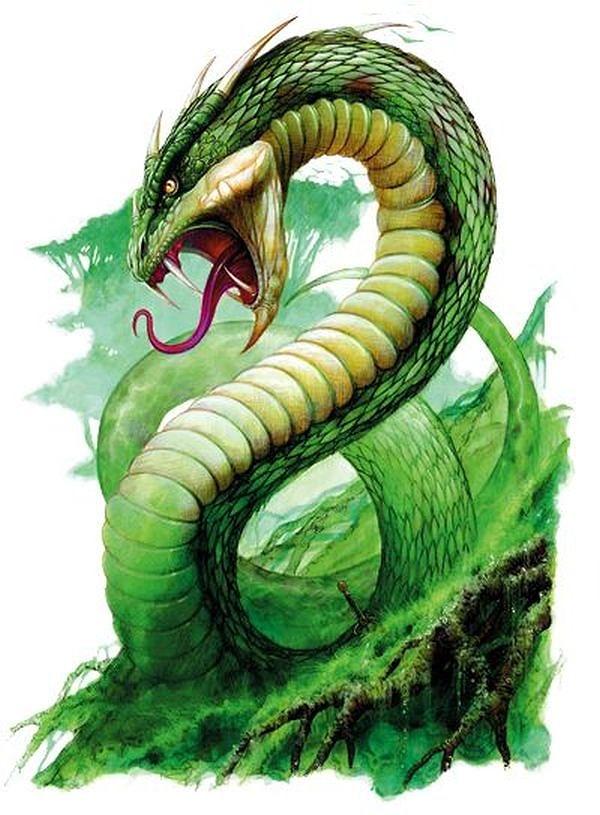 Gördüğü rüya sayesinde nehre inen İsolt, Horned Serpent adında boynuzlu bir yılanla karşılaşıyor.