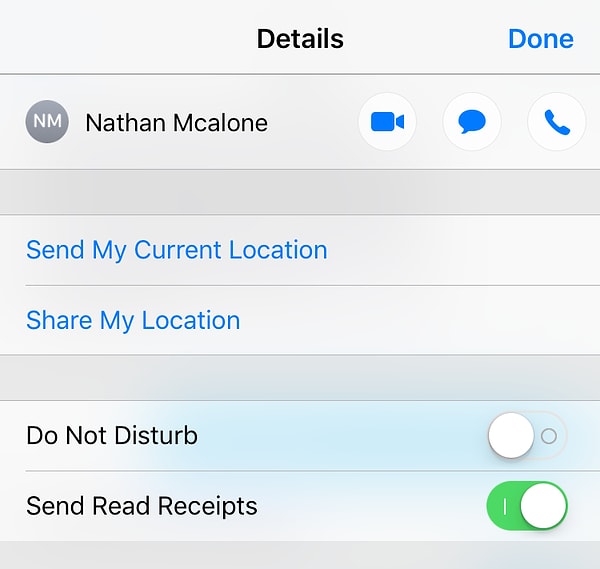 Вы даже сможете выбрать кого не уведомлять о прочтении сообщений