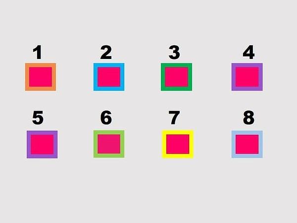 10. Son soruyla da beynini iyice yakıyoruz: Hangi renk farklı?