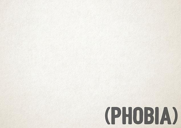 14. Phobia